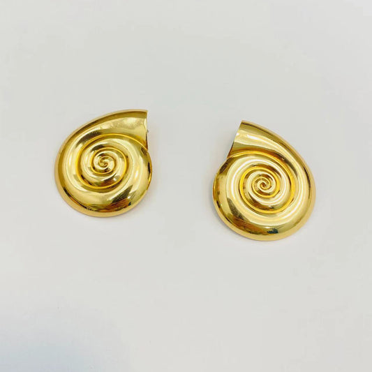 Shankh Earrings